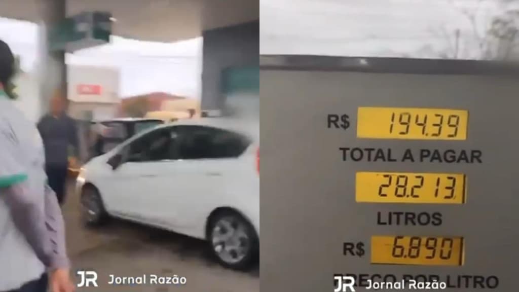 Posto aproveita tragédia no RS e vende gasolina a R$ 10: “tu é sem vergonha”
