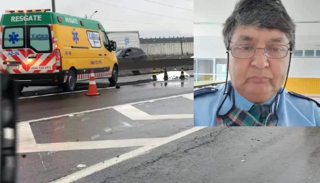 Identificado motociclista vítima de acidente na BR-101 em Itajaí