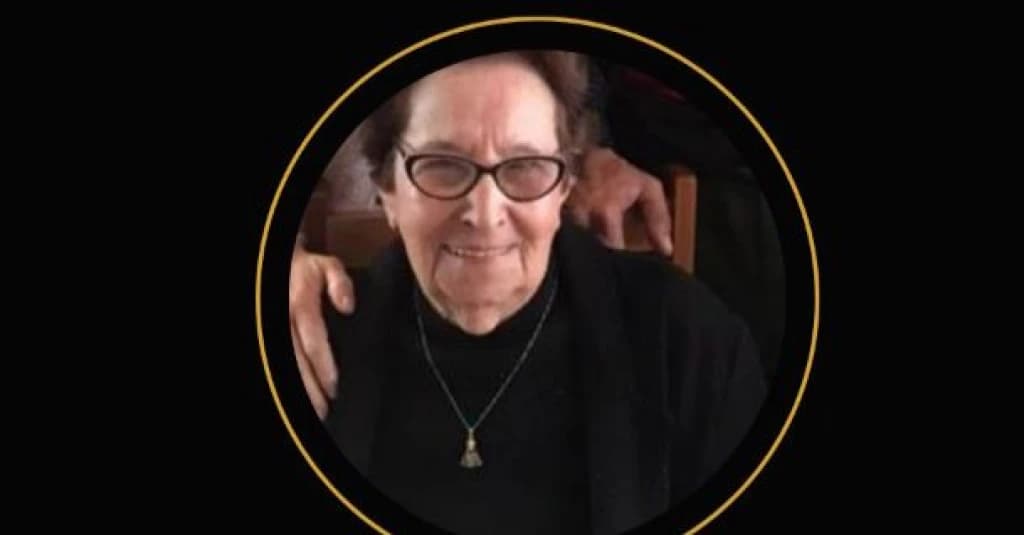 Nota de falecimento de Iolanda Eufrásio de Amorim