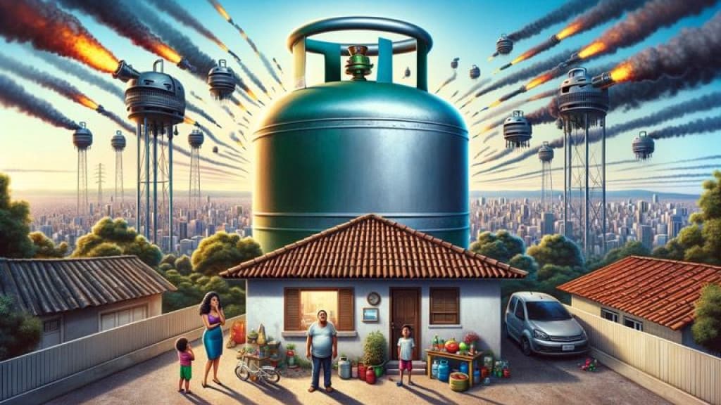 Brasil bate recorde e tem o gás de cozinha mais caro do século