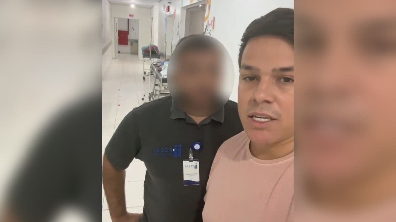 “Na calada da noite”: Segurança tenta barrar vereador durante fiscalização dentro de hospital em SC