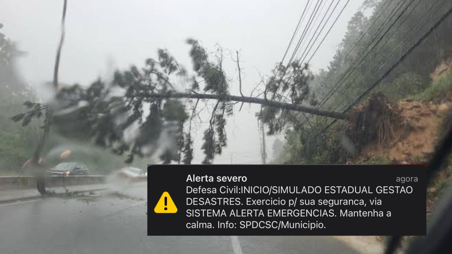 Urgente: alerta severo em SC? Entenda o que aconteceu!