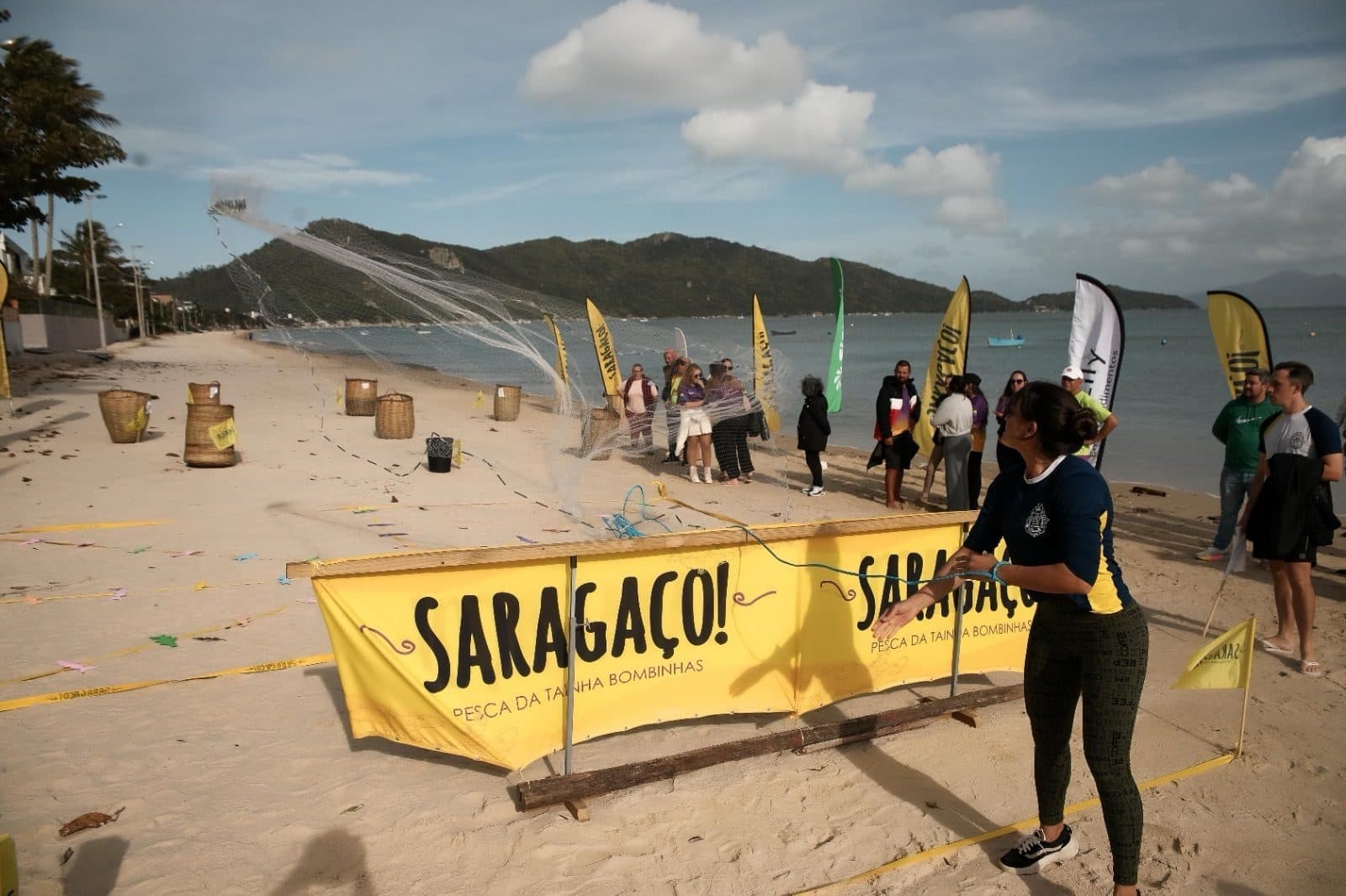 Saragaço 2025 reúne pescadores e moradores em Bombinhas com provas e shows de 18 a 20 de julho