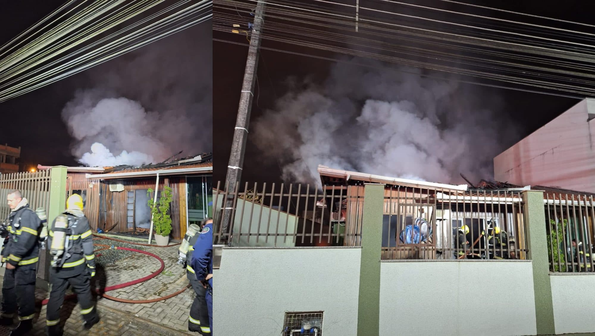 Família perde tudo em incêndio em Itapema e precisa de doações