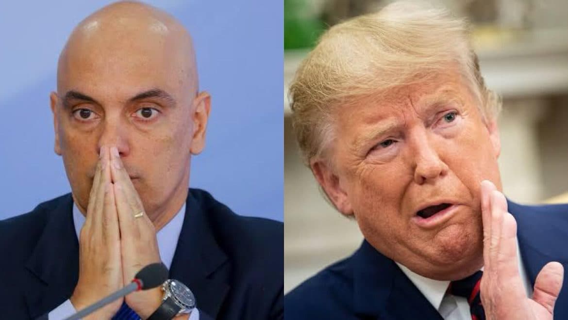 Trump proíbe entrada de Moraes, familiares e ministros do STF nos EUA: “perseguição e censura”