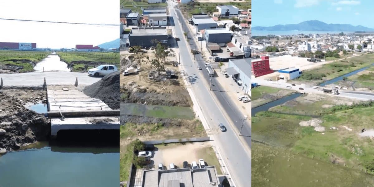 Prefeitura de Tijucas avança em obra de drenagem para acabar com alagamentos na Coleira