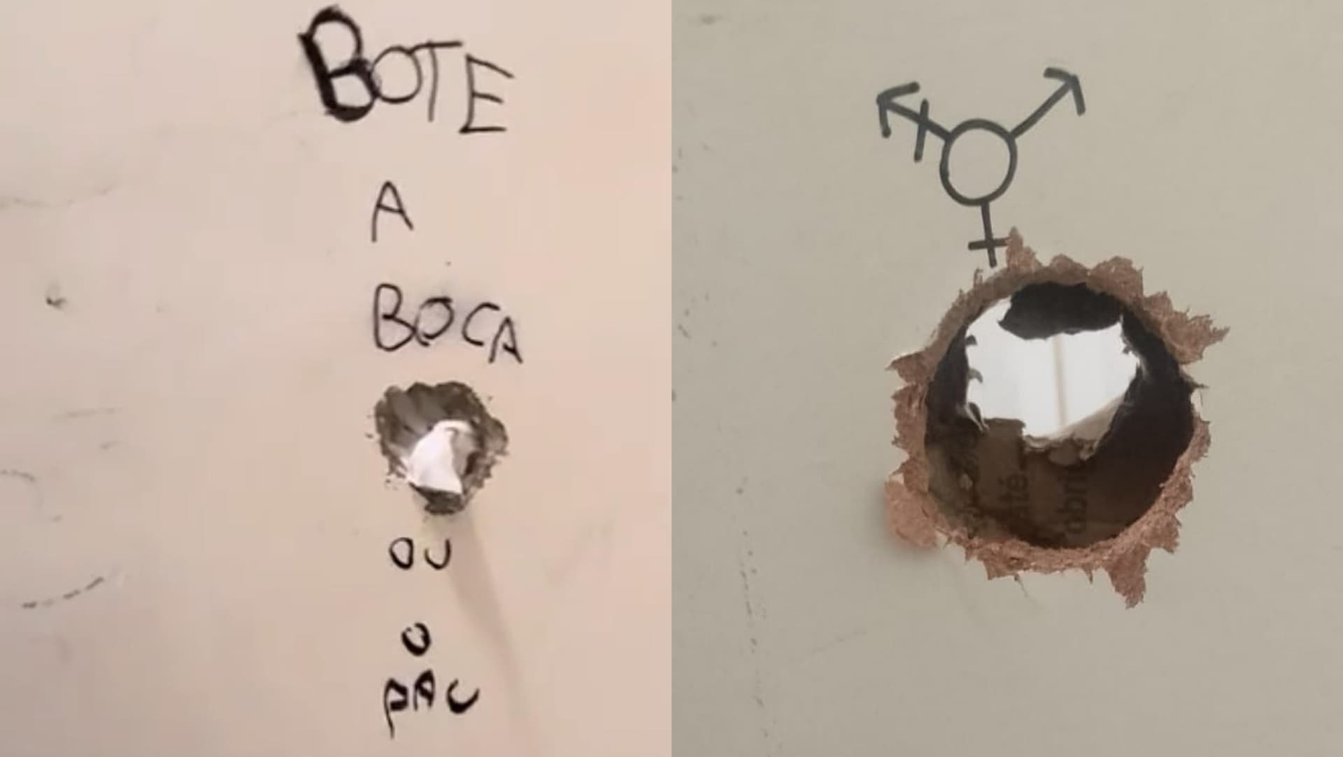 “Buracos na parede” e orgias homossexuais em banheiros da UFSC: “bote a boca ou o …”