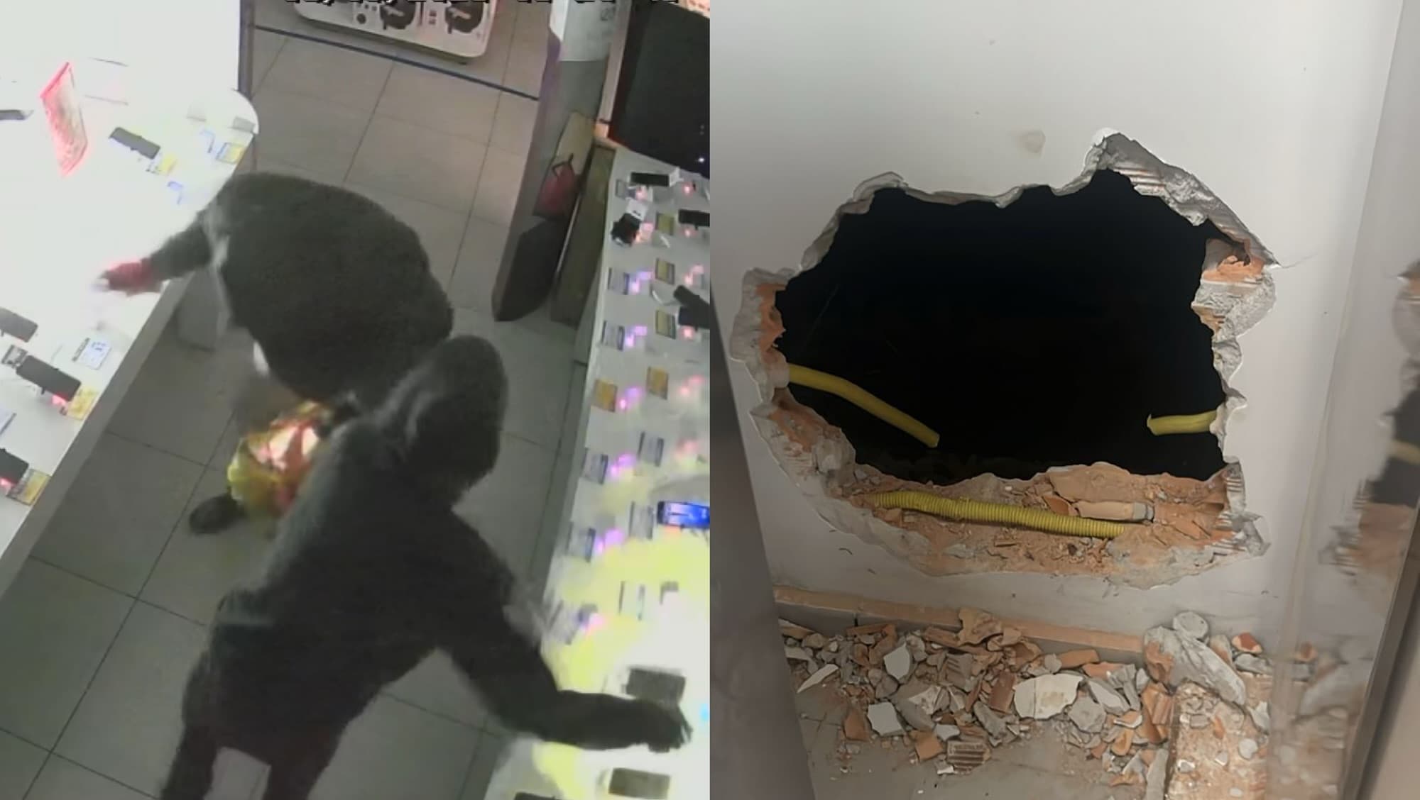 Magalu é arrombada em Itapema; câmeras registram o crime