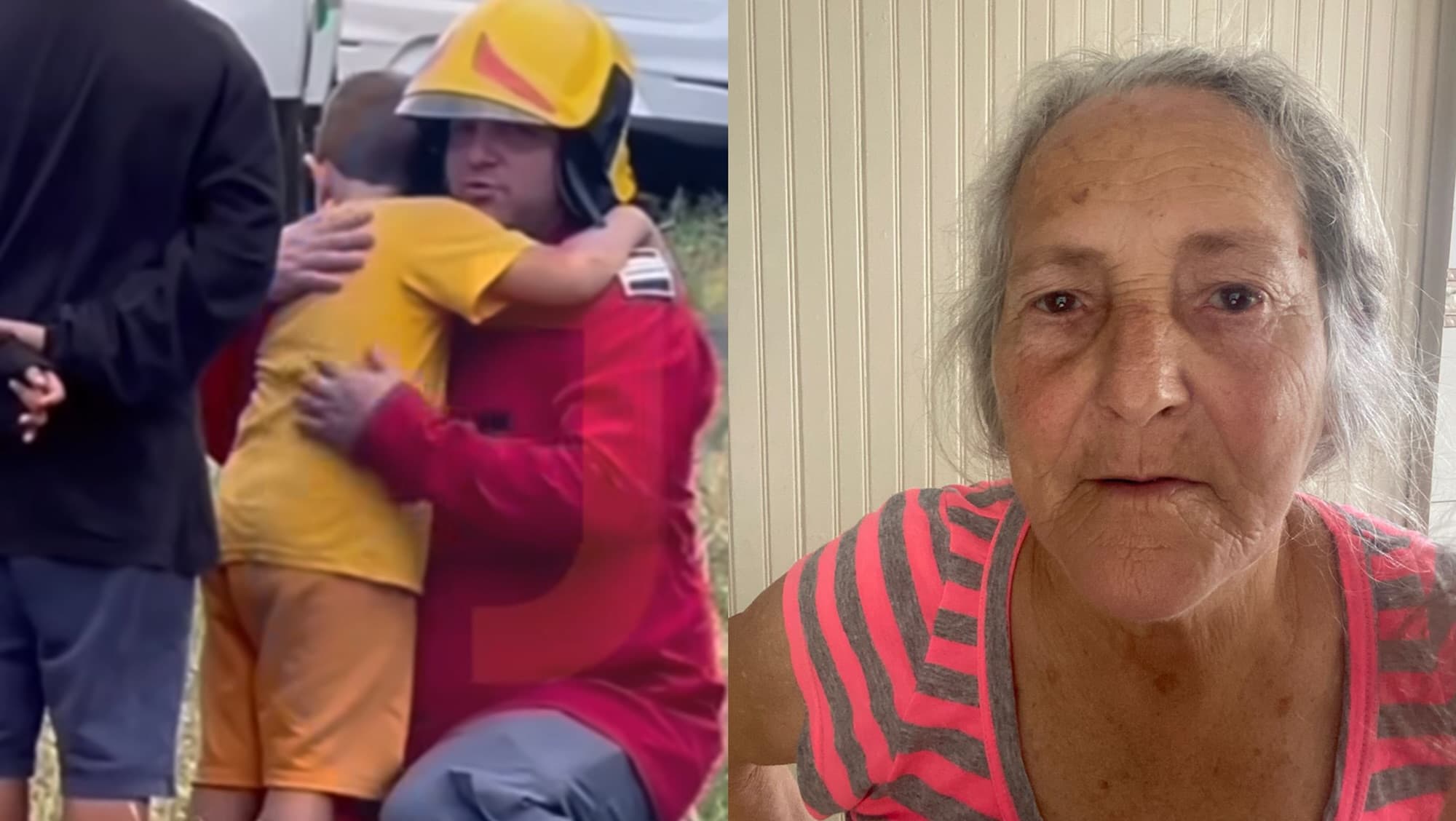 Bombeiro de SC que viralizou ao abraçar criança pede ajuda para salvar sua própria mãe