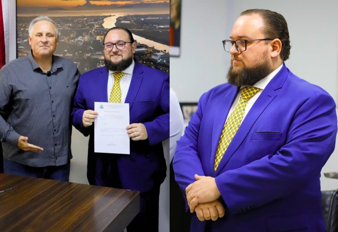 Do MPSC para a prefeitura: ex-assistente de promotoria vira Procurador-Geral de Tijucas