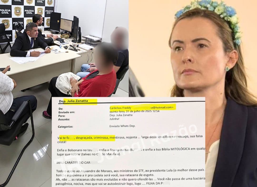 Petista de SC alega “problemas psiquiátricos” após enviar e-mail com ameaças à deputada Júlia Zanatta