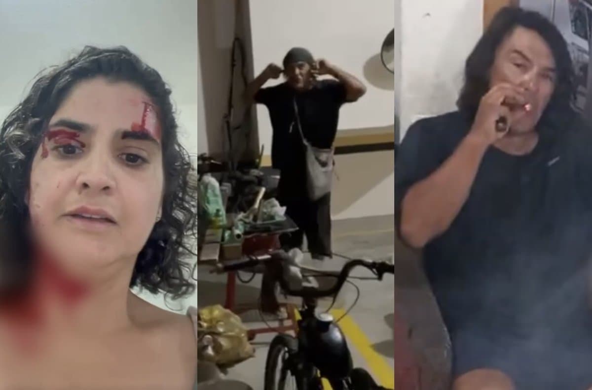 “Não tem o que fazer”: mulher é agredida por morador que aterroriza condomínio em Florianópolis