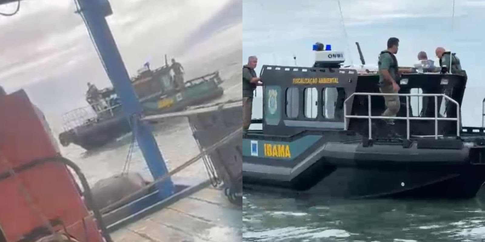 Fiscais do Ibama atiram contra embarcação e prendem pescador de SC