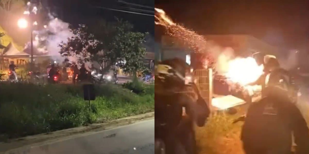 “Folgada”: motoboys se revoltam por suposto comportamento de cliente e vandalizam restaurante em SC