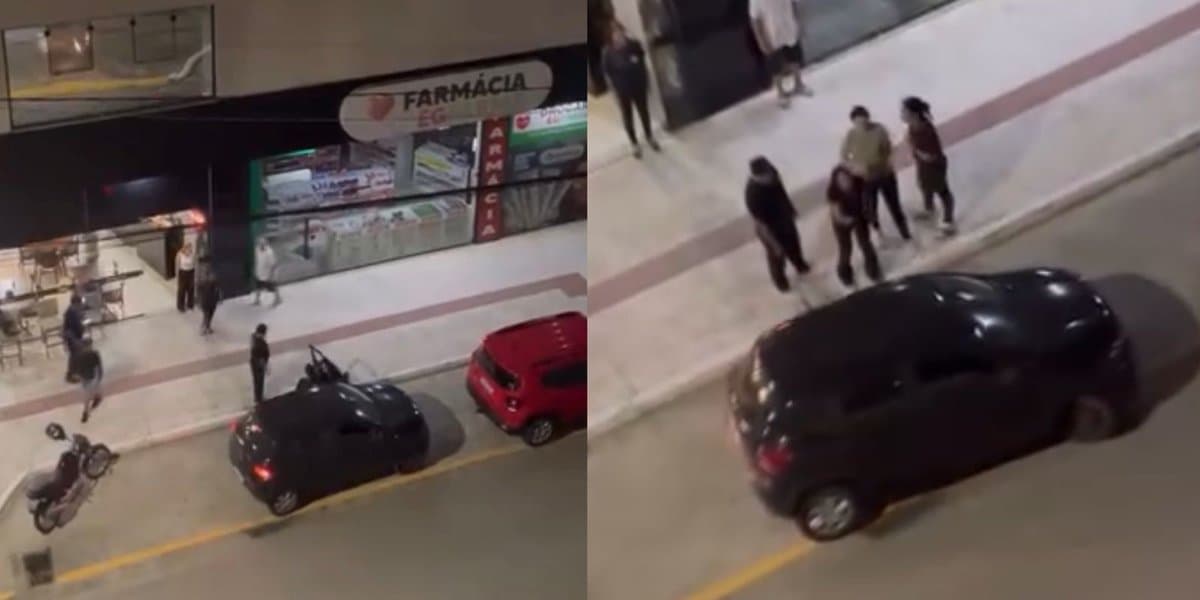 Homem fica de tocaia na porta de estabelecimento para agredir a ex-mulher em Camboriú