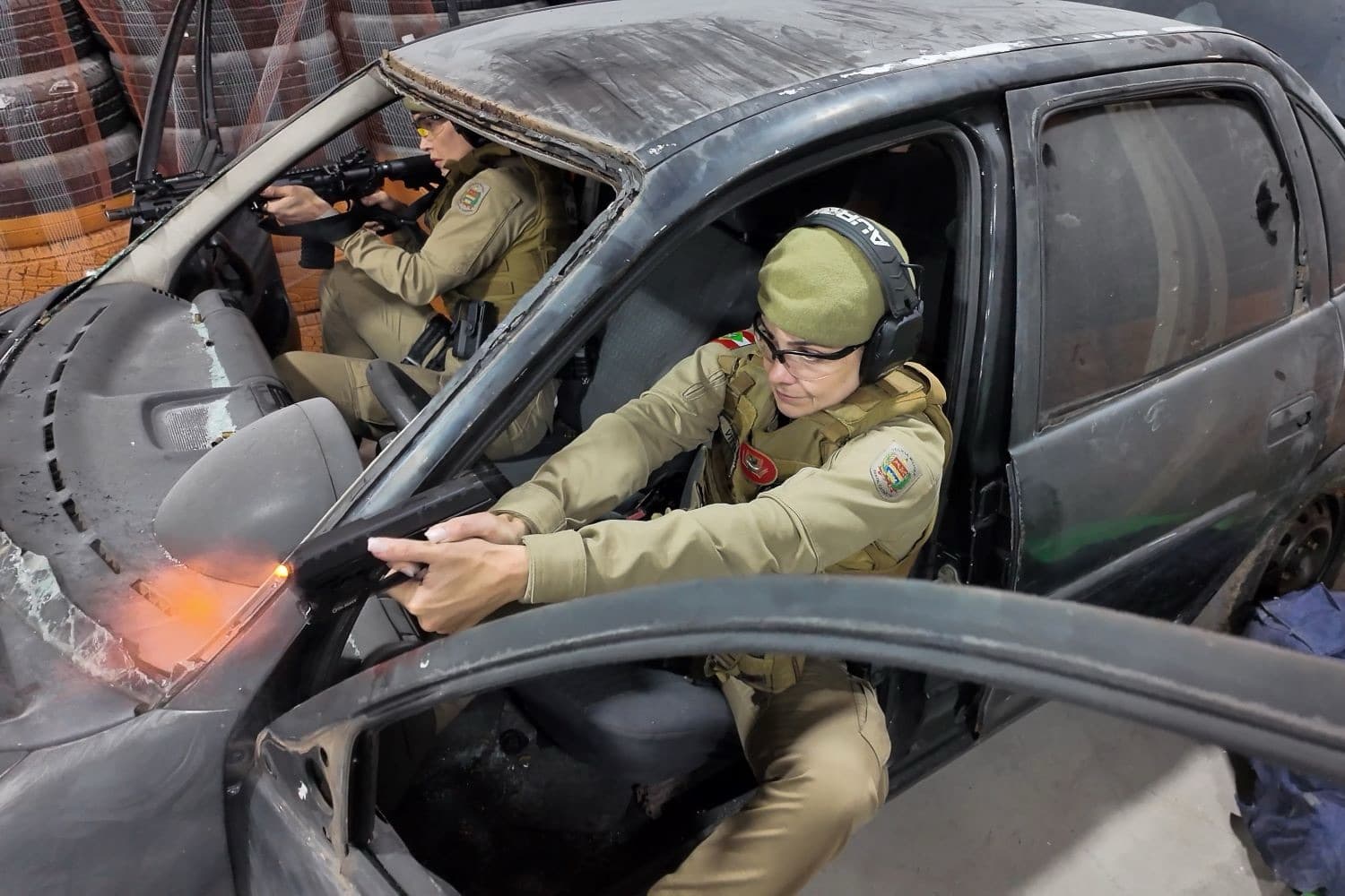 “Estado mais seguro do Brasil”: SC investe R$ 6,7 milhões para treinar policiais em estandes credenciados