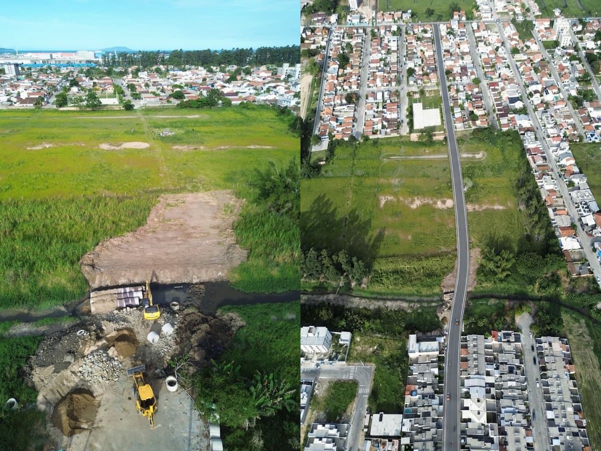 “Destrava Tijucas”: começa obra da nova ligação entre bairros que promete desafogar o trânsito