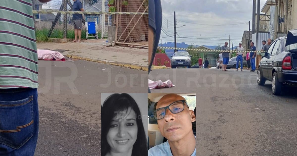 Mulher é assassinada na frente dos três filhos pequenos pelo ex-marido que “não aceitava o término” em SC