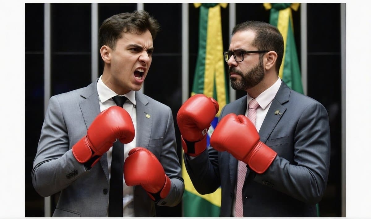 “Tem que ser muito vagabundo”: Nikolas xinga Seif, que desafia: “Homem que é homem chama olho no olho”