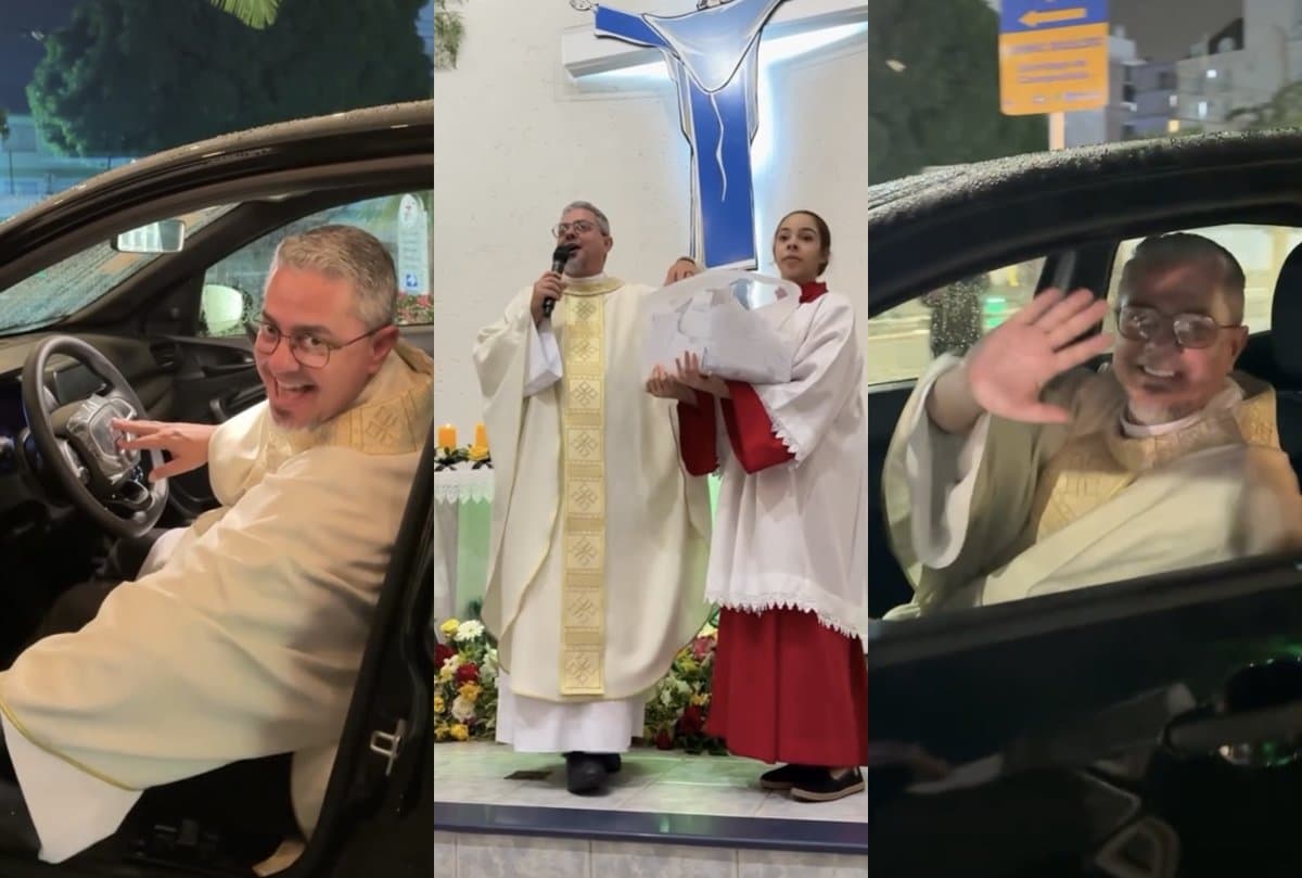 Padre organiza rifa, participa do sorteio e leva o carro ao sortear bilhete em branco em SC