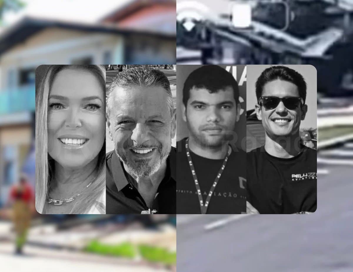 Casal de empresários e dois pilotos são as 4 vítimas fatais da queda de avião que saiu de SC e caiu no RS