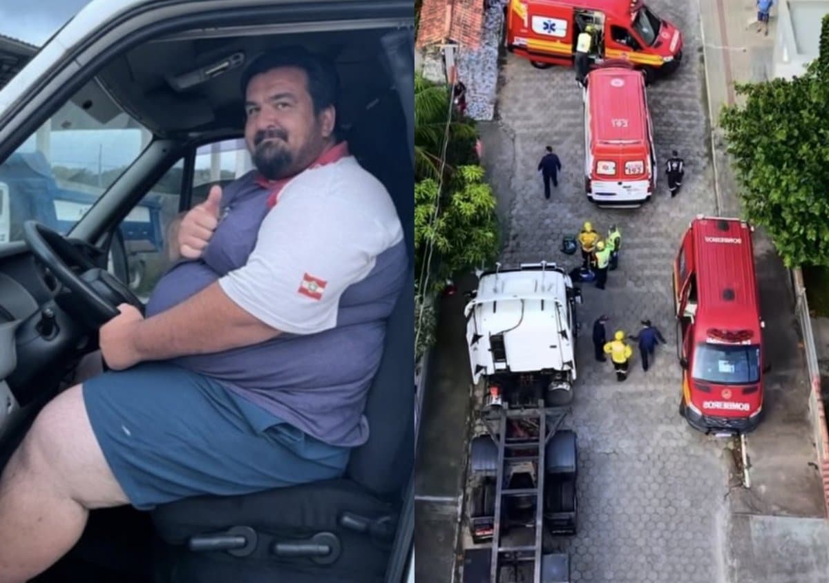 Pai pede que filha solte freio de mão e morre esmagado pelo próprio caminhão em SC