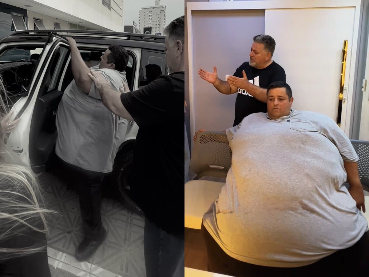 “Quase 300kg”: clínica de SC doa tratamento com Monjauro para homem que sonha em voltar a jogar bola