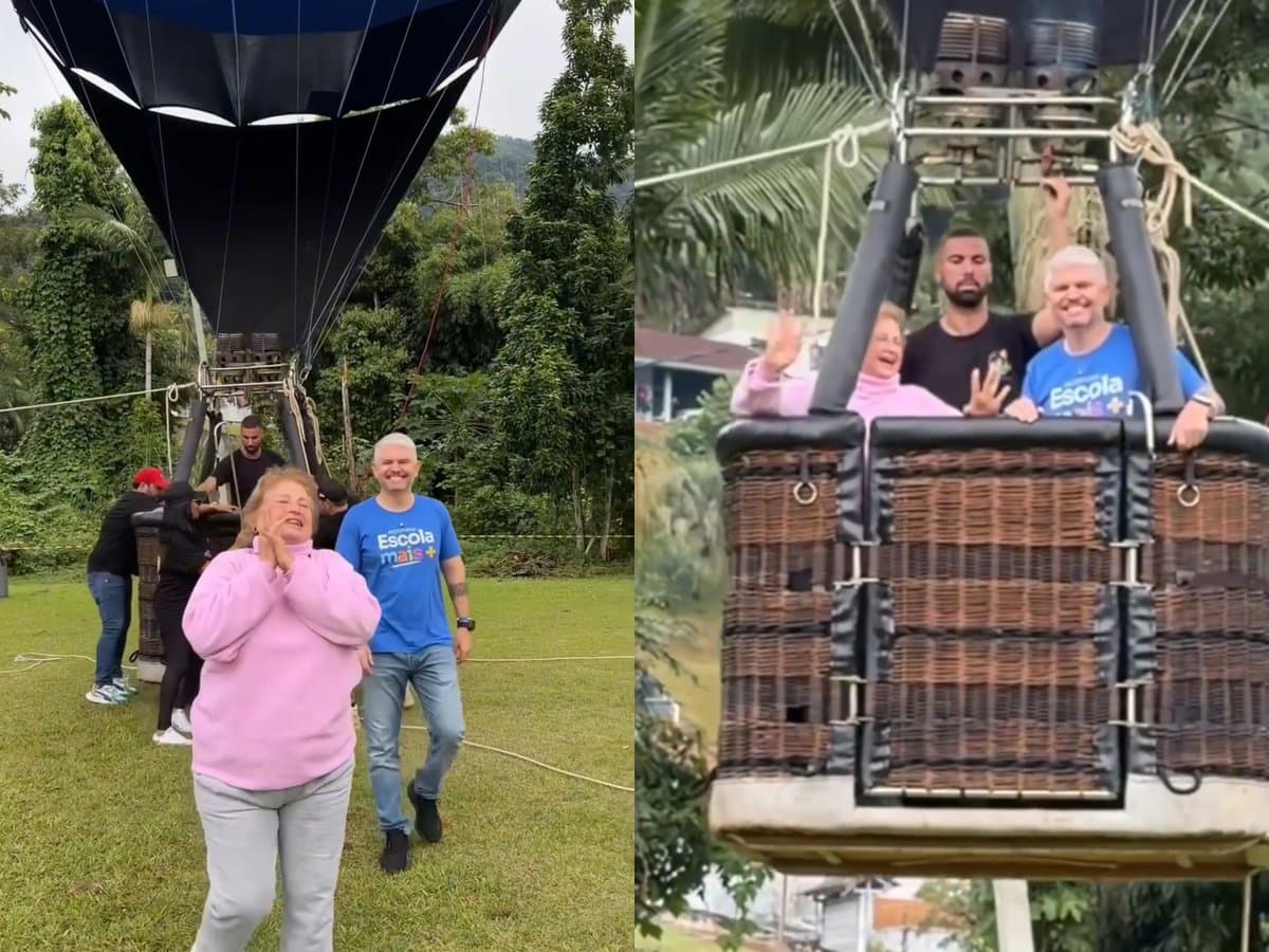 “Era o meu sonho”: moradora de 74 anos se emociona com convite de prefeito em Blumenau