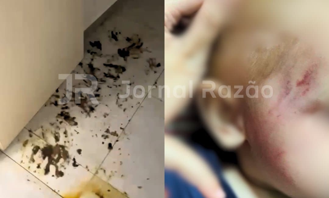 Grávida que agrediu e abandonou bebê de 1 ano em casa com fezes e urina em Brusque é solta