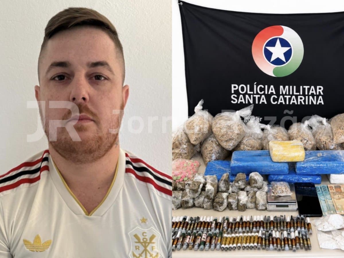 “Patrão do MD”: acusado de abastecer a Grande Florianópolis é preso pelo CHOQUE