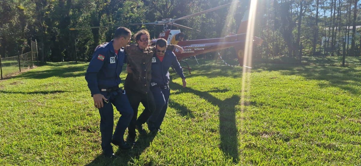 URGENTE: Morador que desapareceu em trilha de Joinville é encontrado vivo