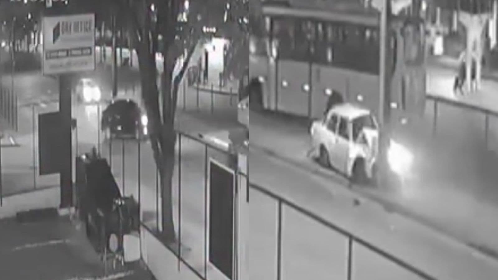 “O que aconteceu?”: câmera registra acidente que deixou motorista e passageiro em estado grave em SC