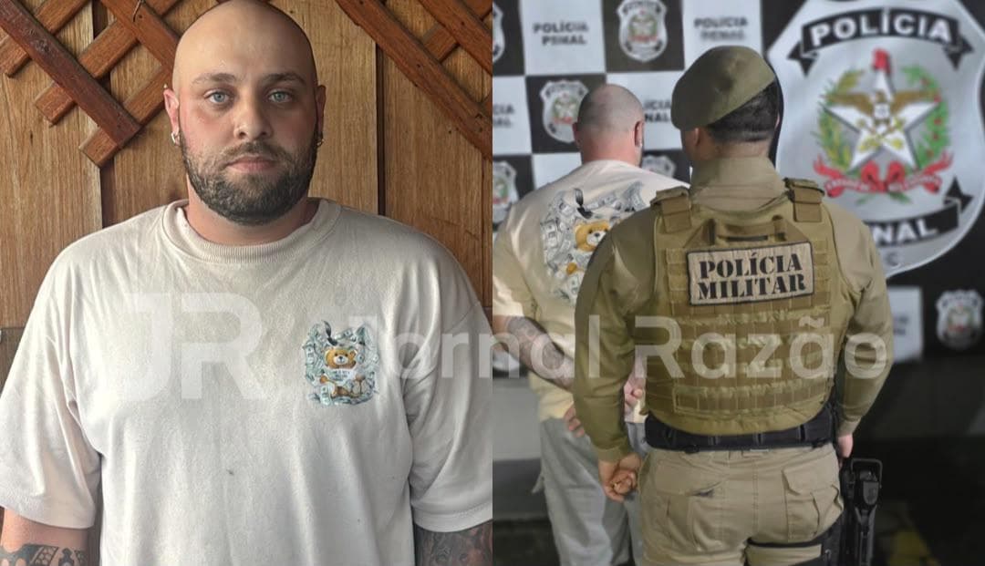 “Dia dos namorados na cadeia”: condenado por estupro de vulnerável é preso no Vale do Rio Tijucas