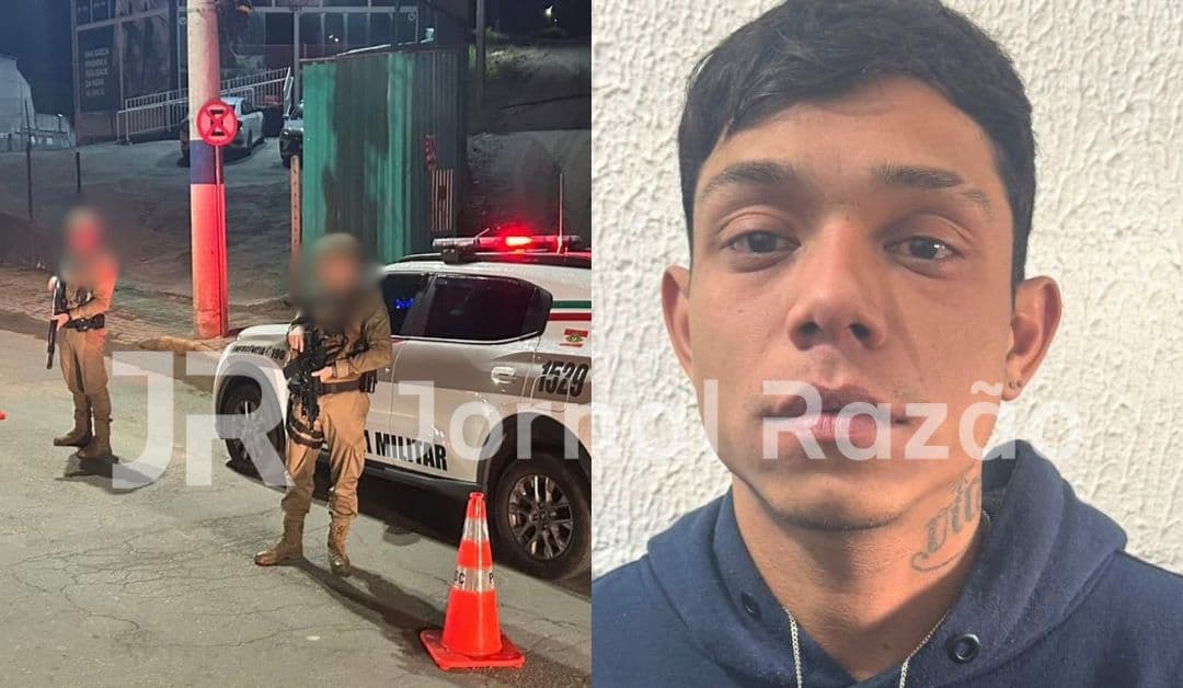 Criminoso do PCC com mais de 40 passagens é preso pela PMSC em Balneário Camboriú