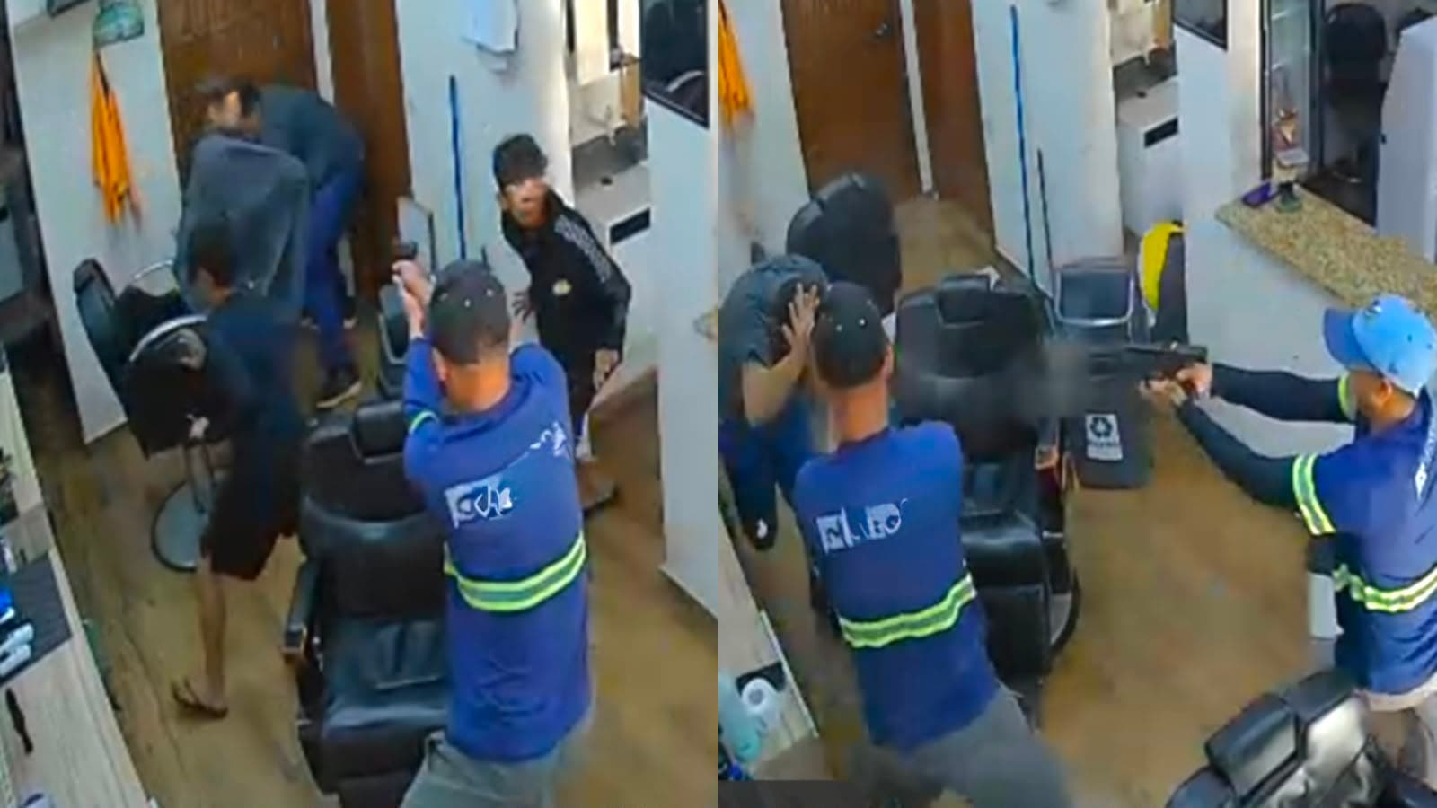 Dupla que executou barbeiro em Joinville revela motivação do crime; vídeo mostra crianças na linha de tiro