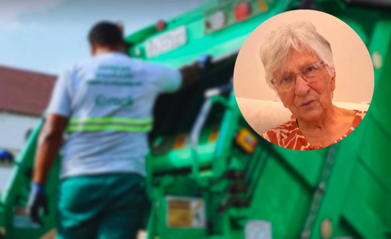 Idosa que teve as mãos amputadas ao ser atropelada por caminhão de lixo não resiste em Blumenau