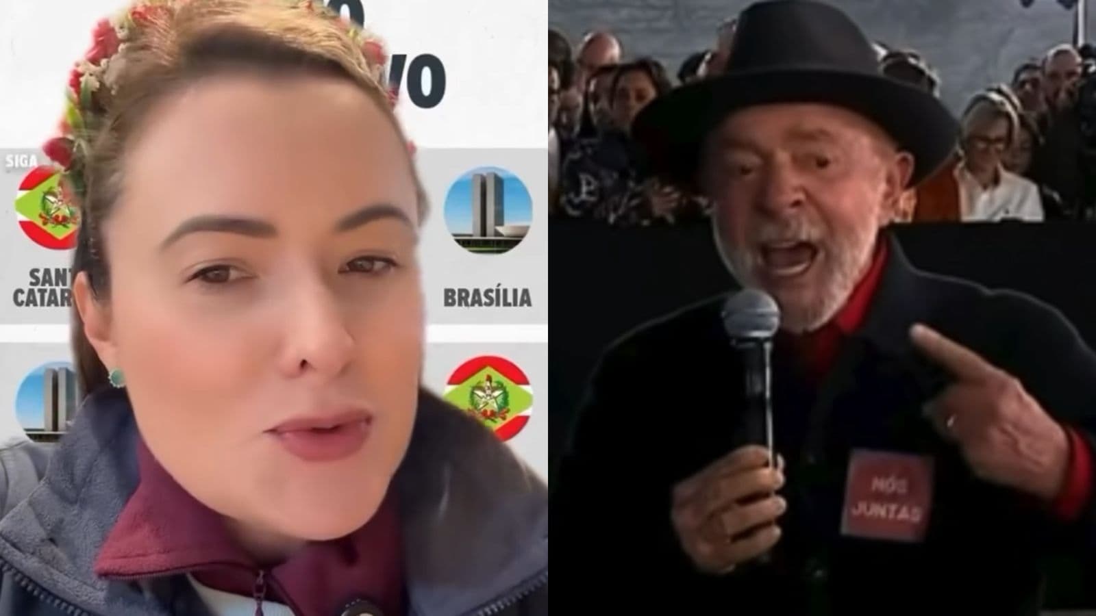 Júlia Zanatta rebate Lula e diz que falta “mania de grandeza” aos catarinenses: “não mexa com SC”