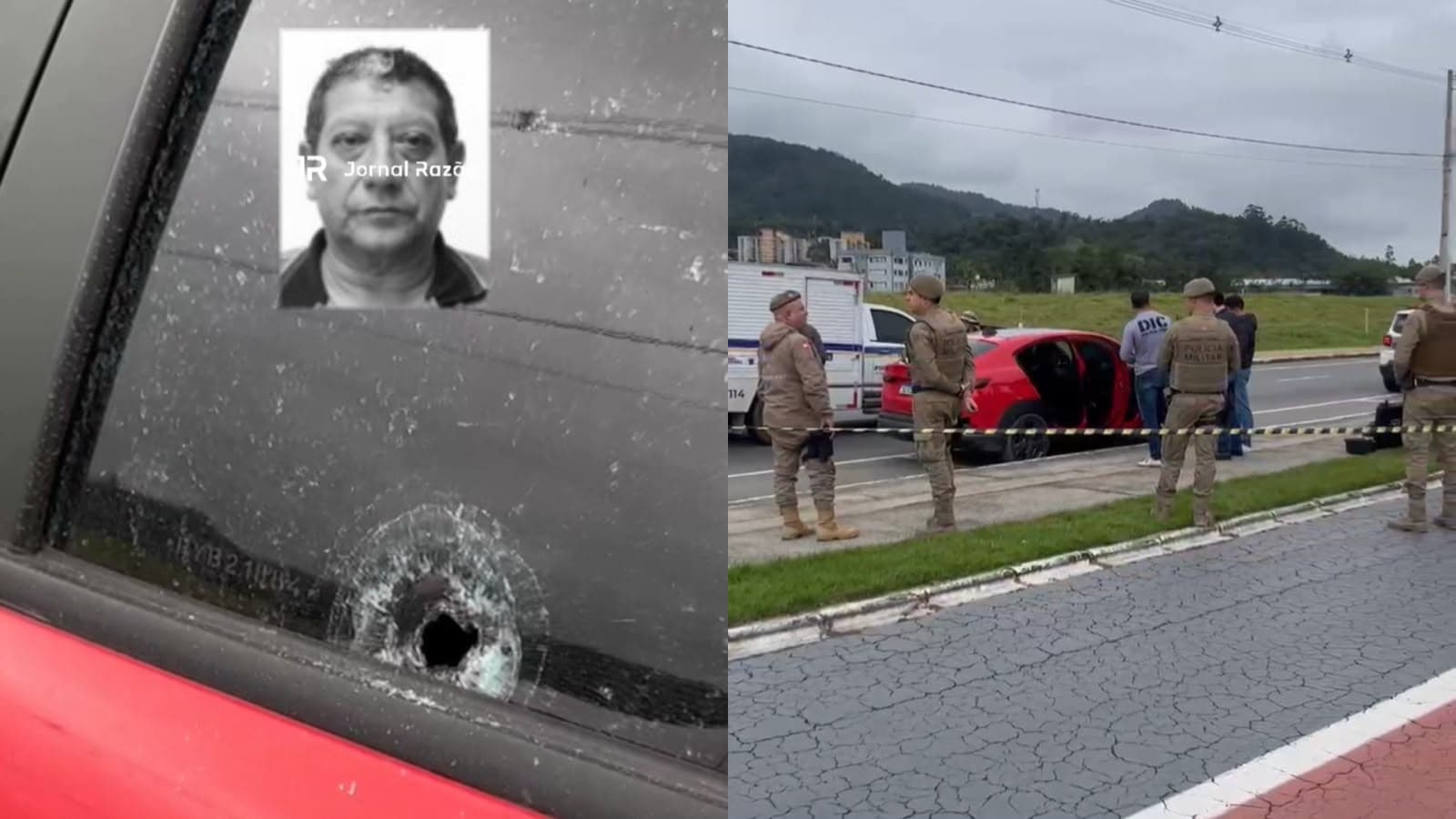 Mistério em Jaraguá do Sul: homem é achado morto dentro de carro parado há horas