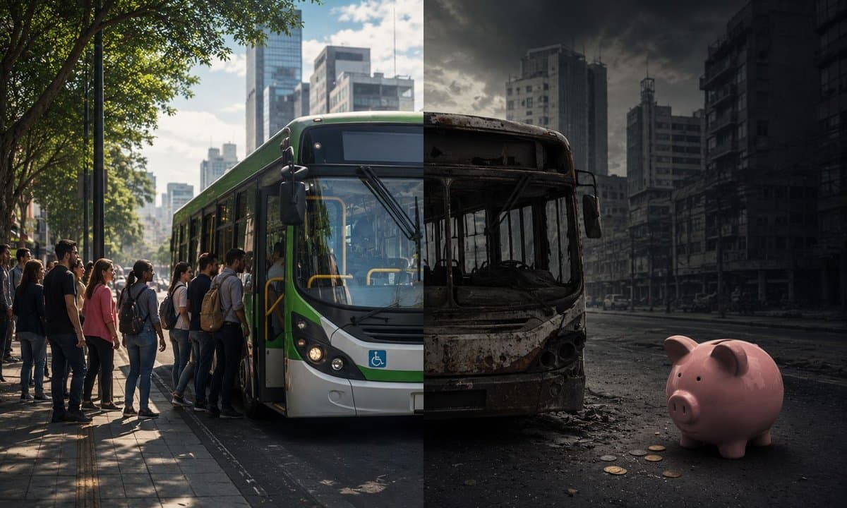 Ônibus grátis existe? Ou estamos fingindo que alguém não paga a conta?