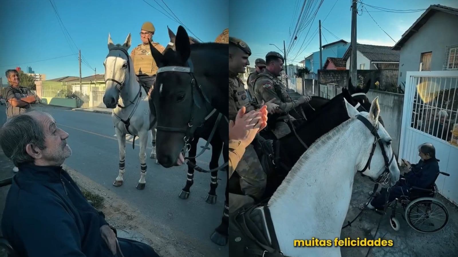 PMSC homenageia em vida subtenente veterano que serviu a corporação desde 1973 em SC