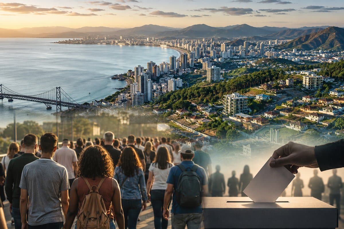 Santa Catarina registra maior crescimento do eleitorado em 12 anos. O que isso muda na eleição?
