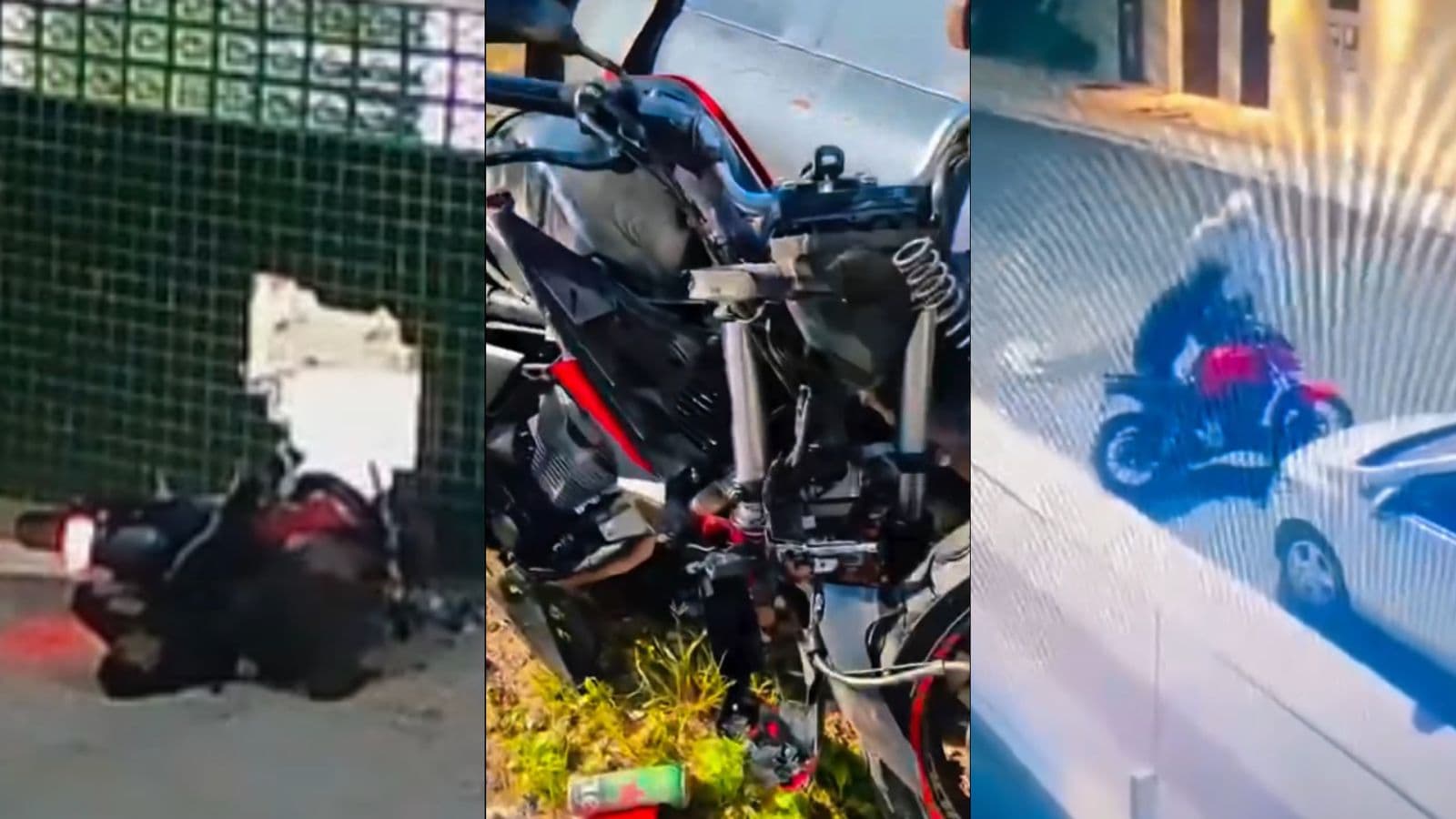 “Perdoei eles”: trabalhador visita no hospital os ladrões que furtaram e destruíram sua moto em Camboriú