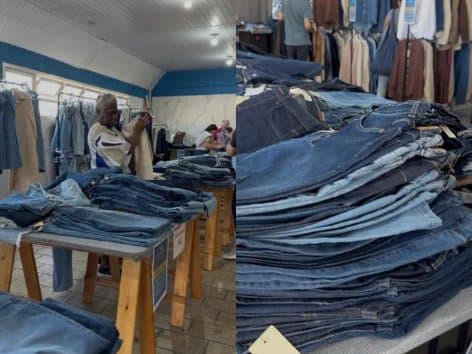 “De R$ 9,90 a R$ 110 reais”: Mega Feirão do Jeans tem peças a preço de fábrica em Tijucas