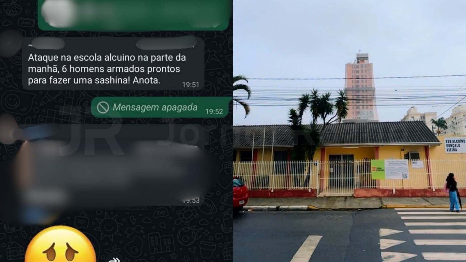 “6 homens armados prontos para uma chacina”: ameaça de ex-aluno fecha escola em Camboriú