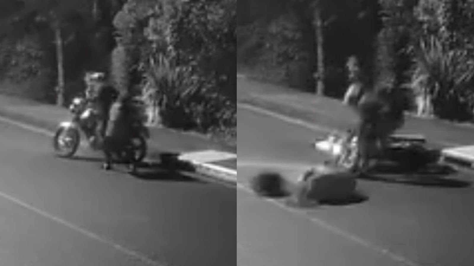 Assaltante derruba, agride e rouba bolsa de mulher que ia ao trabalho às 5h da manhã na Grande Florianópolis
