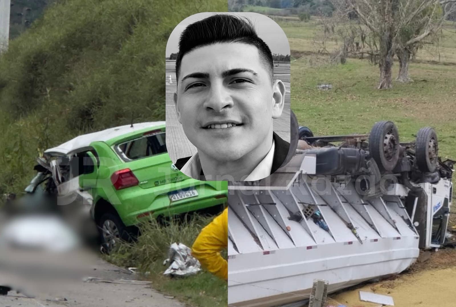 “Perda irreparável”: pai de família morre e caminhoneiro fica ferido em colisão frontal em rodovia de SC