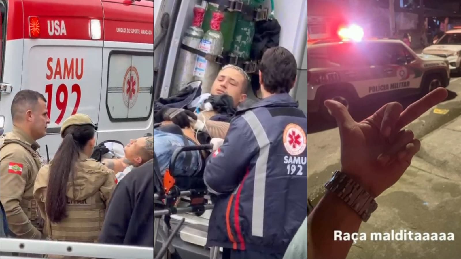 Criminoso que acusou a PMSC de forjar ocorrência é baleado ao tentar assaltar loja em Joinville