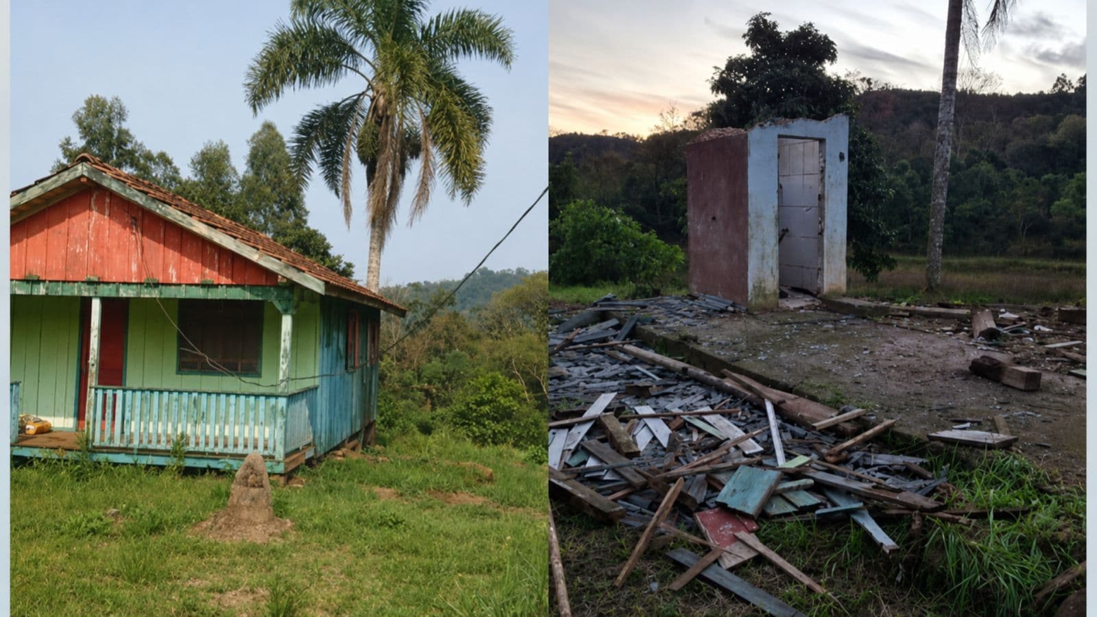 “Inacreditável”: dono viaja por 20 dias e ao voltar encontra o terreno vazio: casa inteira foi furtada em SC