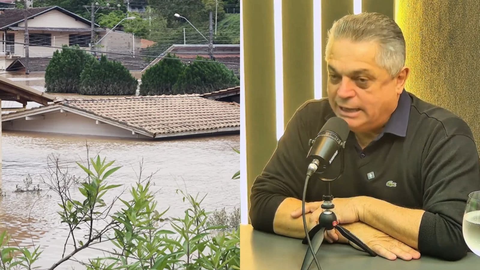El Niño em SC: “Se ficar tudo embaixo d”água, o responsável é Jorginho”, diz João Rodrigues