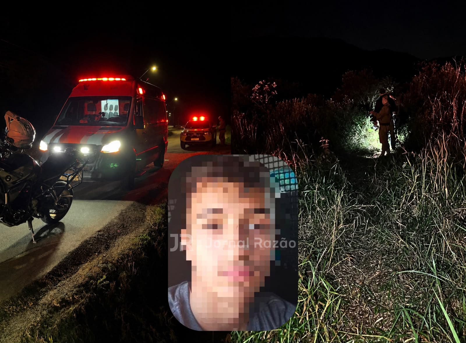Filho do “Mito” é neutralizado em confronto com a PMSC ao buscar moto escondida em matagal de Itajaí